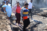 Joint visit to Dakota Informal Settlement affected by fire disaster