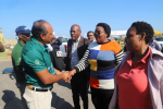 Joint visit to Dakota Informal Settlement affected by fire disaster